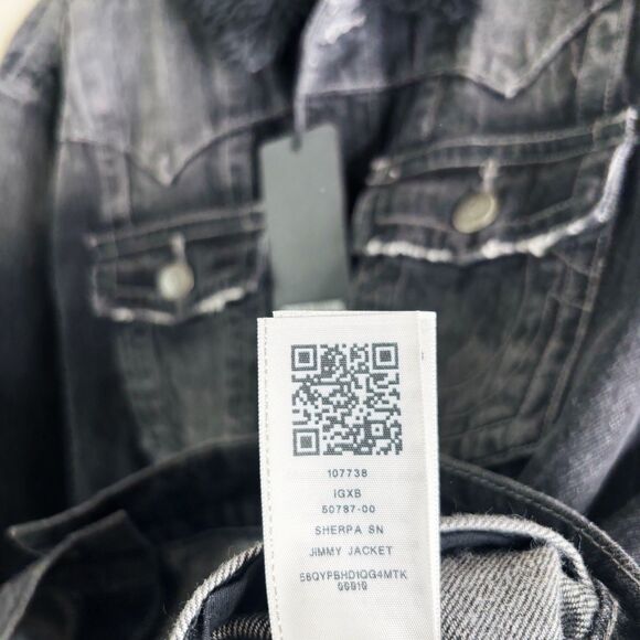 True Religion Jimmy Sherpa Jean Jacket - Picture 2 of 8